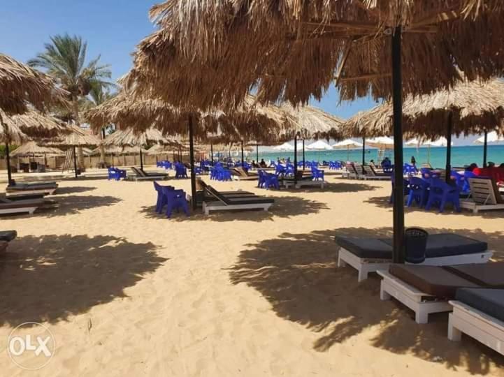 شاليه فرش فندقي بقرية بالميرا بيتش العين السخنه للعائلات Ain Sukhna Exterior photo